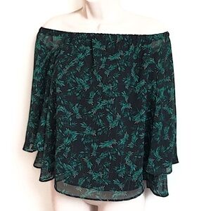 🆕 a.n.a off shoulder flowy blouse top